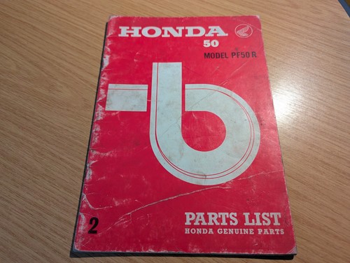 Genuine honda pf50 service - pf50,