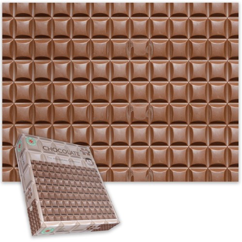 1000 chocolate hard jigsaw - chocolate,