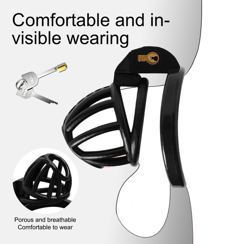 Breathable male resin chastity - breathable,