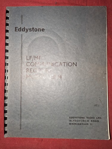 Eddystone communications - lf/mf,