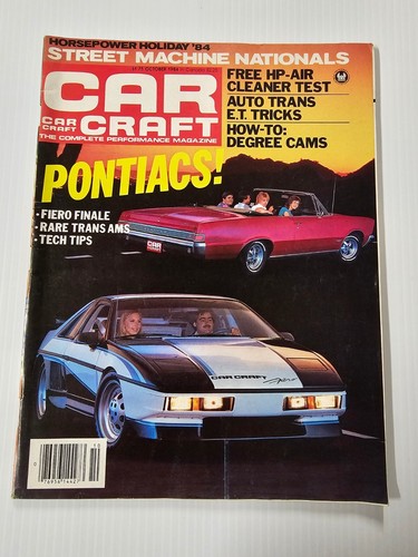 Car craft magazine october - car,
