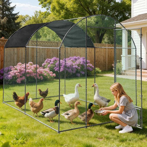 Thickened walk chicken coop - walk-in,