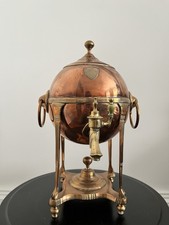 Antique Copper Samovar with