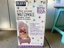 Henri Studio Disney Winnie the Pooh Garden Fountain 4968 Vintage Rare *New Seal*