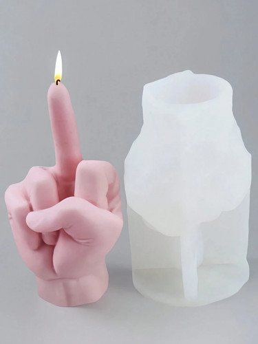 Gesture candle molds - 3d,