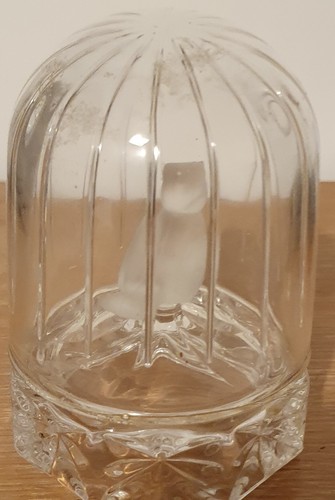 Art glass bird cage - art, dome