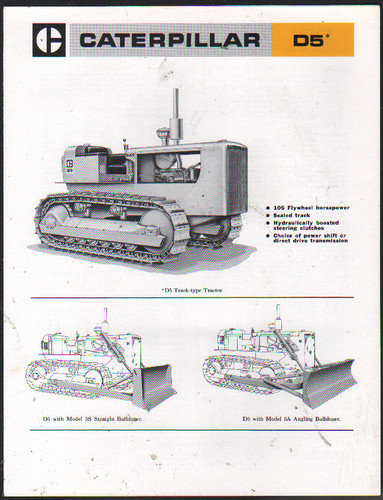 1971 caterpillar tracked - 1971, "d5"