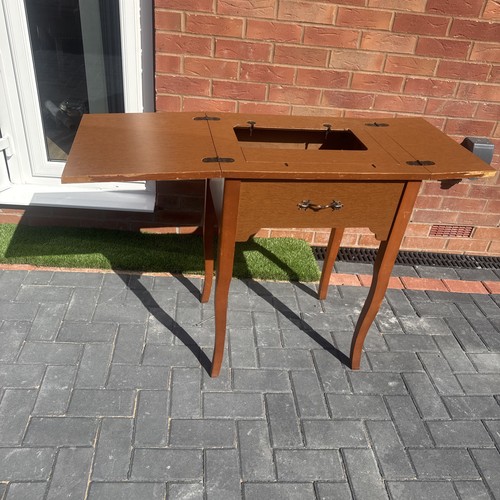 Vintage sewing machine wooden - sewing,