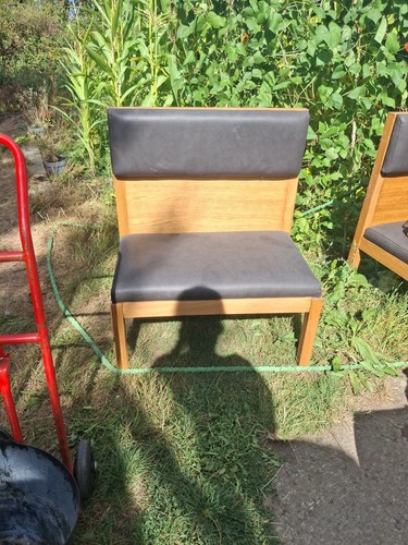 Solid oak bench - oak, seats