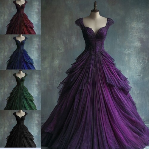 Gothic wedding dresses beads - gothic,