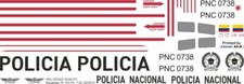 Decal 79 Bell UH-1H National Police PNC0738
