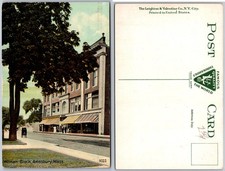 Wilman Block Amesbury Mass Postcard