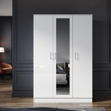 Bedroom door mirrored - bedroom,