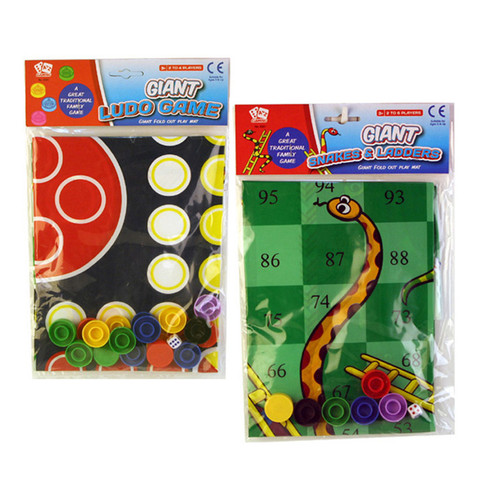 Giant snakes and ladders - giant,