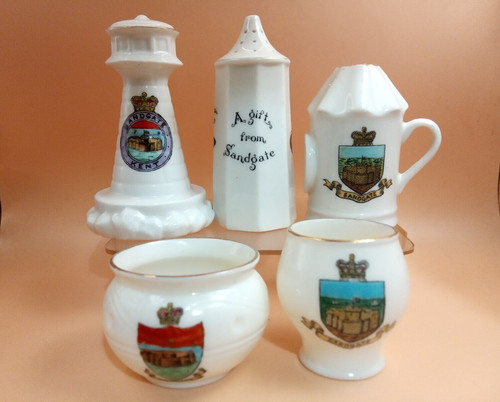 Goss crested china sandgate - goss/crested,