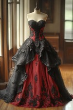 Gothic Victorian Prom Dress