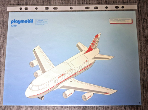 Playmobil 4310 cargo plane - playmobil,