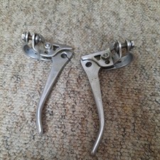 Raleigh Industries Chrome Brake Levers Vintage Retro Steel Town Bike Lenton