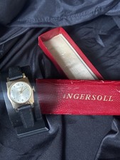 vintage Ingersoll mechanical wristwatch Ladies New Strap Great Condition