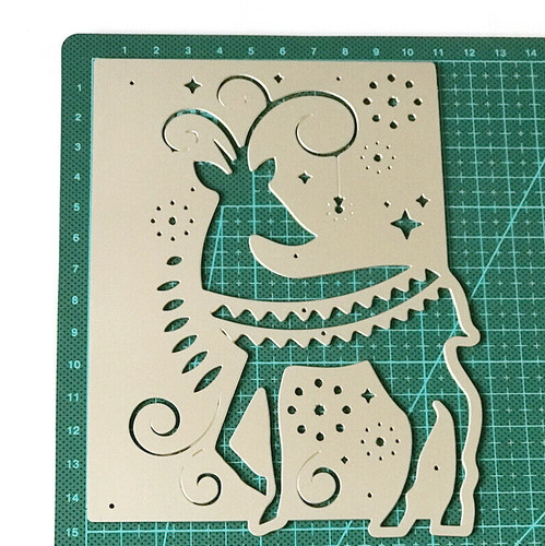 Christmas deer border - deer, frame