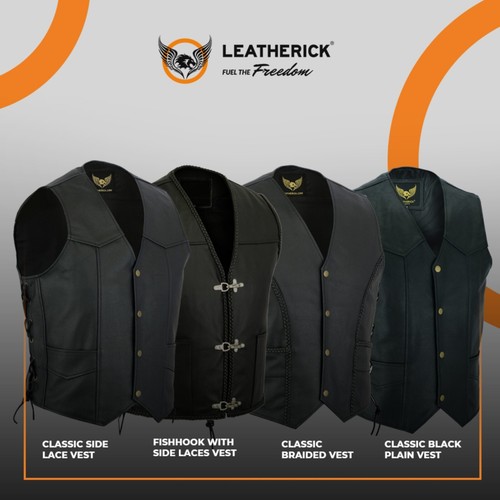 Men classic black biker - classic,