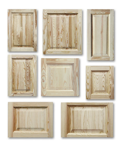 Pine natural plain front - plain,