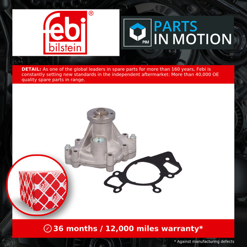 Water pump fits jaguar - pump, xkr