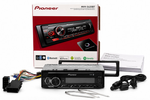 Pioneer mvh s420bt car - pioneer, stereo