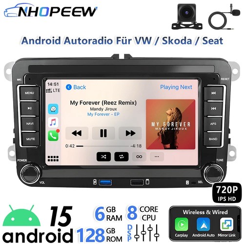 128gb for vw - 7", 6+128gb
