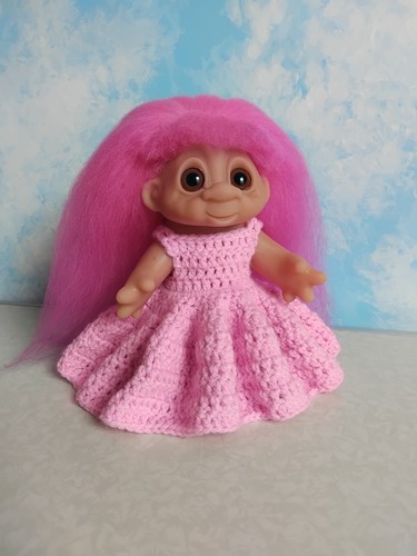 Vintage dam troll doll with - vintage,