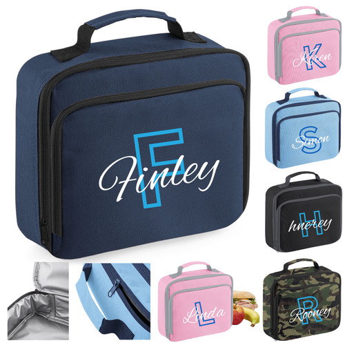 Personalised named lunch bag - lunch,