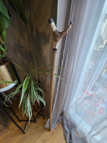 Vintage handmade deer antler - vintage,