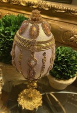 Egg Fantasy~Collectible Musical Egg~W/Swarovski~READ DESCRIPTION