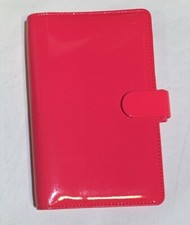FILOFAX PATENT neon pink