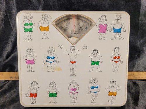 Vintage krups bathroom scale - krups,