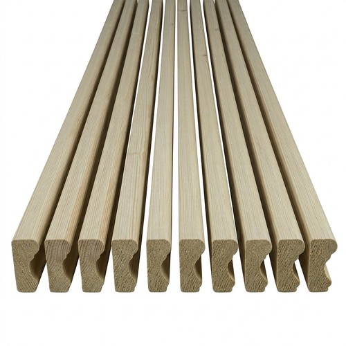 Decorative panel moulding - moulding, pine
