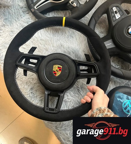 Porsche alcantara steering - alcantara,