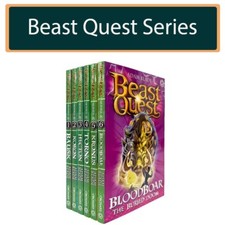 Beast Quest Series 8 Collection 6 Books Set by Adam Blade Kronus Clawed Menace