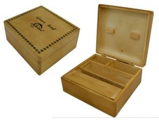 GRASSLEAF LARGE WOODEN ROLLING BOX ROLL BOX SMOKING