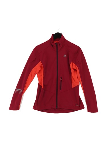 Salomon windbreaker jacket red - salomon,
