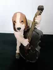 Dog Jazz Band Resin Figure 