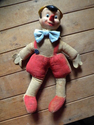 Rare disney pinocchio soft - rare,