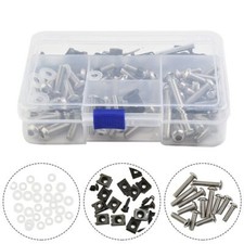 UK 155pcs Aluminum Fairing Bolts Kit For Kawasaki ZX6 ZX6R ZX6RR ZX7R ZX7RR ZX9R