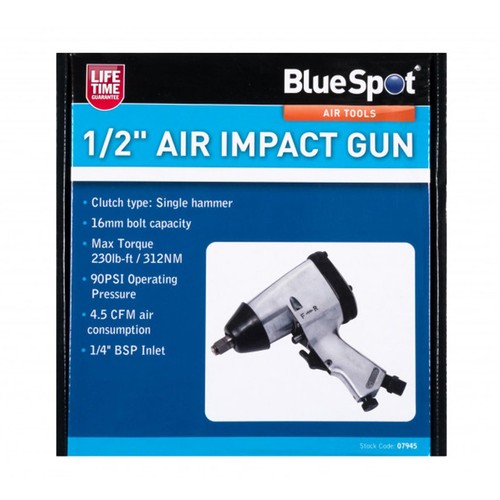 Bluespot air impact wrench - air, gun