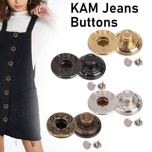 Kam hammer jeans buttons - hammer, on