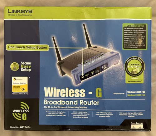 Linksys wrt54gl mbps 100 - linksys,