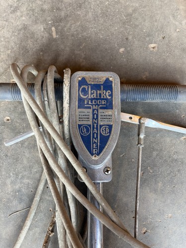 Vintage clarke floor - fm-12,