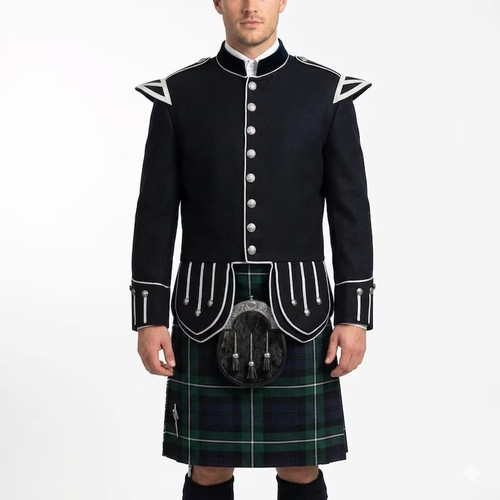Men black piper drummer - piper,