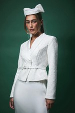 Coast White Blazer Womens Bridal Jackets & Coats