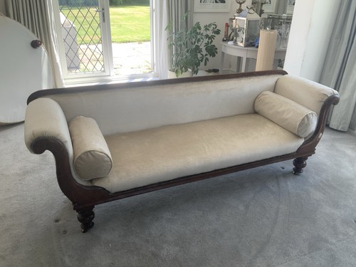 Antique chaise lounge